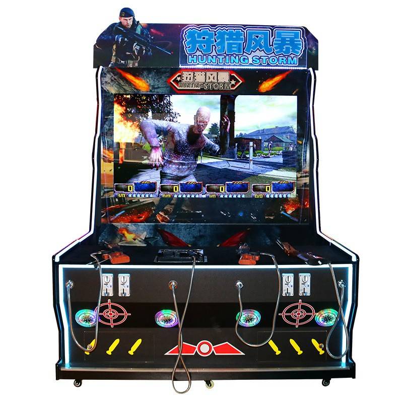 [Hunting Storm] Shooting game machine dealer Super game theater simulation target training machine box model video game equipment