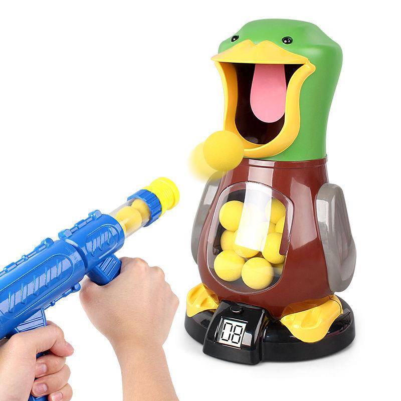 Children hitting my duck shooting toy gun, vibrato, boy bomb air power soft bomb parent -child toy manufacturer direct sales