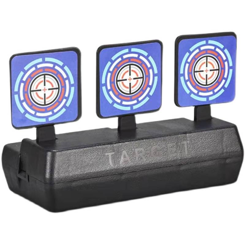 Electronic scoring target soft bullet training mobile automatic return electric exercise shooting target shooting competition toys