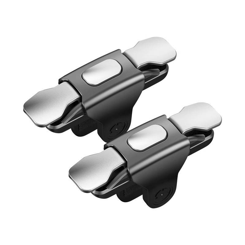 2024 Eat chicken artifact game handle auxiliary button connection mobile phone peripheral mobile phone automatic gun Apple Android six -finger mechanical sensitivity four -finger consecutive sweat anti -sweat set shooting vibration vibration