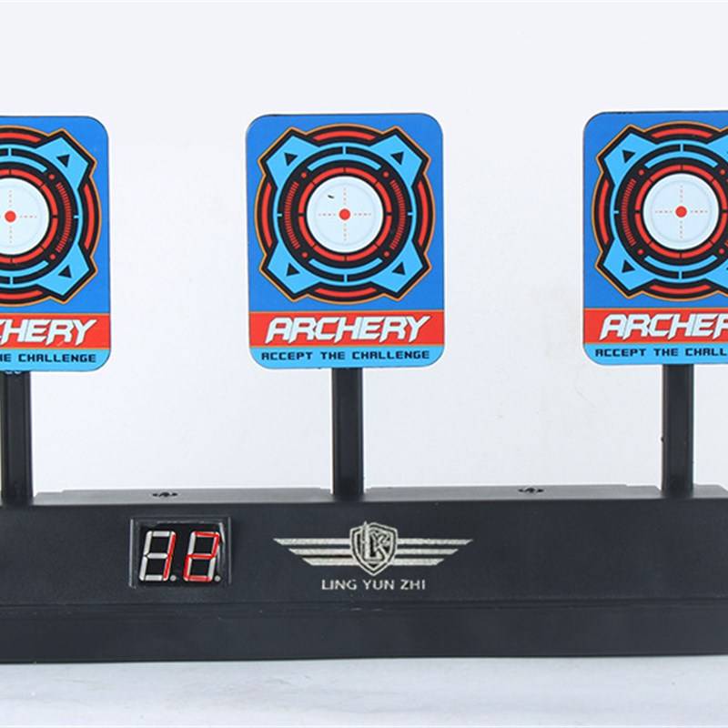 Electric meter score target toy target egg electronic scoring scorer display live child shooting competition crystal crystal