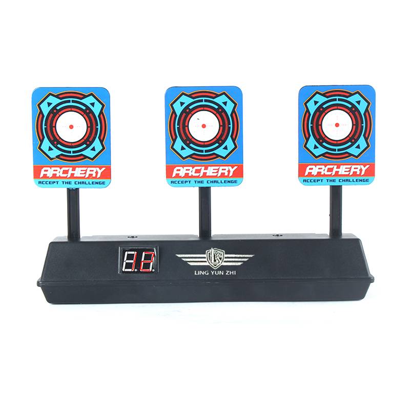 Electric meter score target toy target egg electronic scoring scorer display live child shooting competition crystal crystal