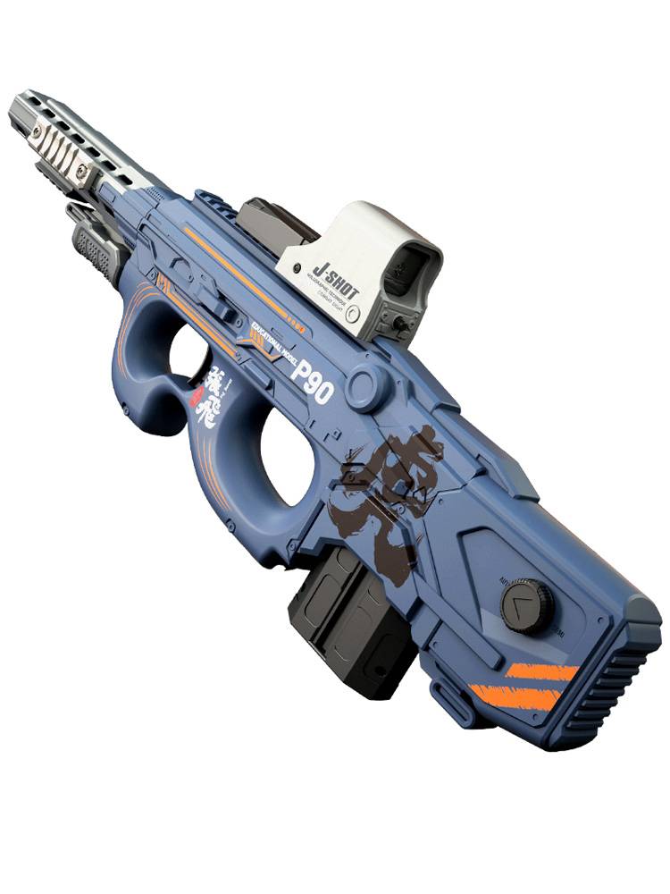 New children's outdoor shooting weapon toy guns electric soft flying tablet P90 sniper AWM training equipment launcher