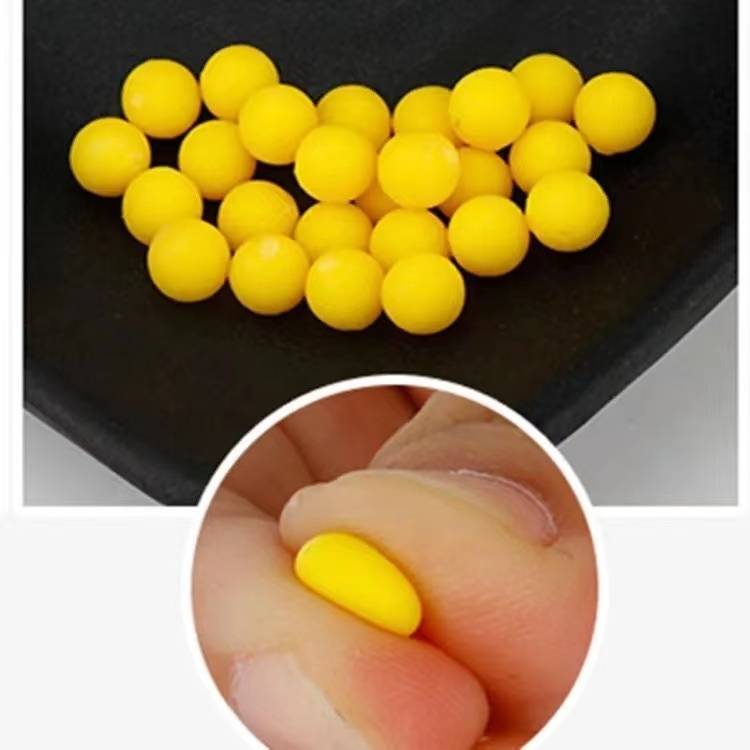 Toys playing plastic bombs Children toys Plastic Memories 8090 Bullet Soft Plazons solid yellow small ball 6m