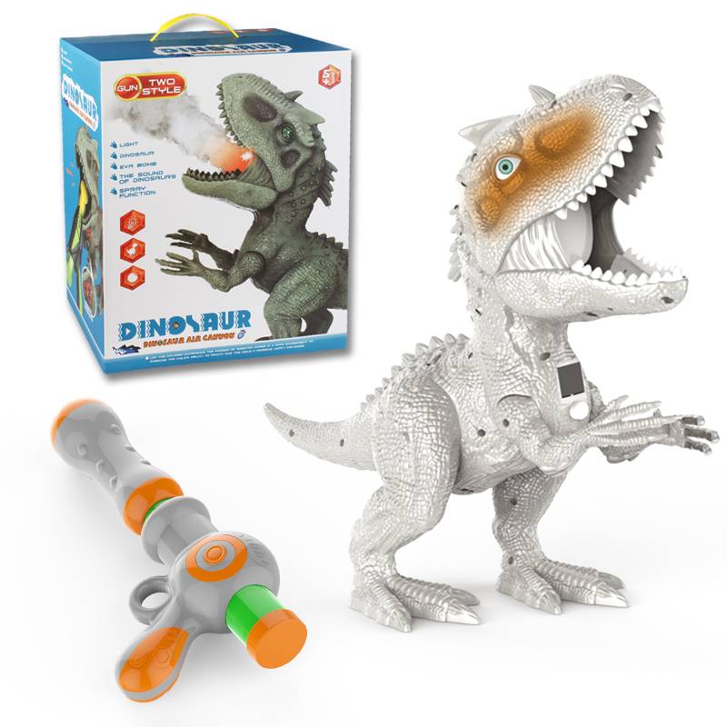 Ejection competitive gas pump gun soft bullet shooting dinosaur scheme spray game male girl, children, bully dragon toys