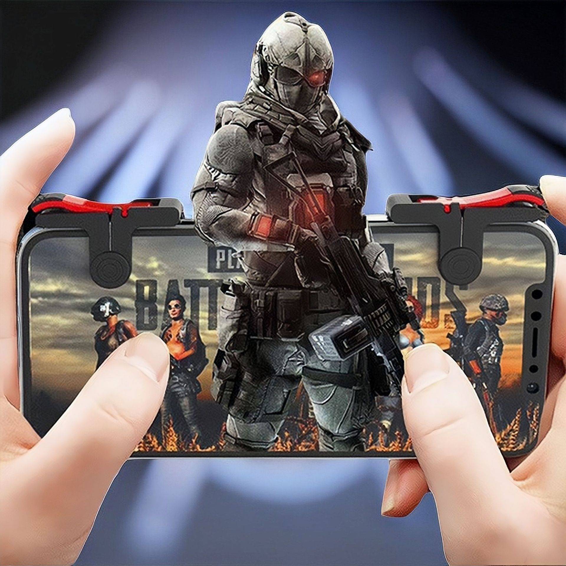 Peace Elite D9 Eating Chicken Key Land Survival Mobile Games Fasting Chicken Hand Hands Assisting Shooting Game Passer Shoulder