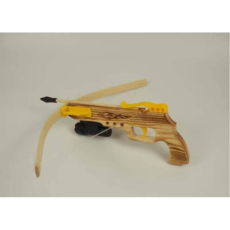 Solid wood crossbow super -large size boys outdoor gift parent -child shooting sports competitive resin soft glue bamboo wood guns