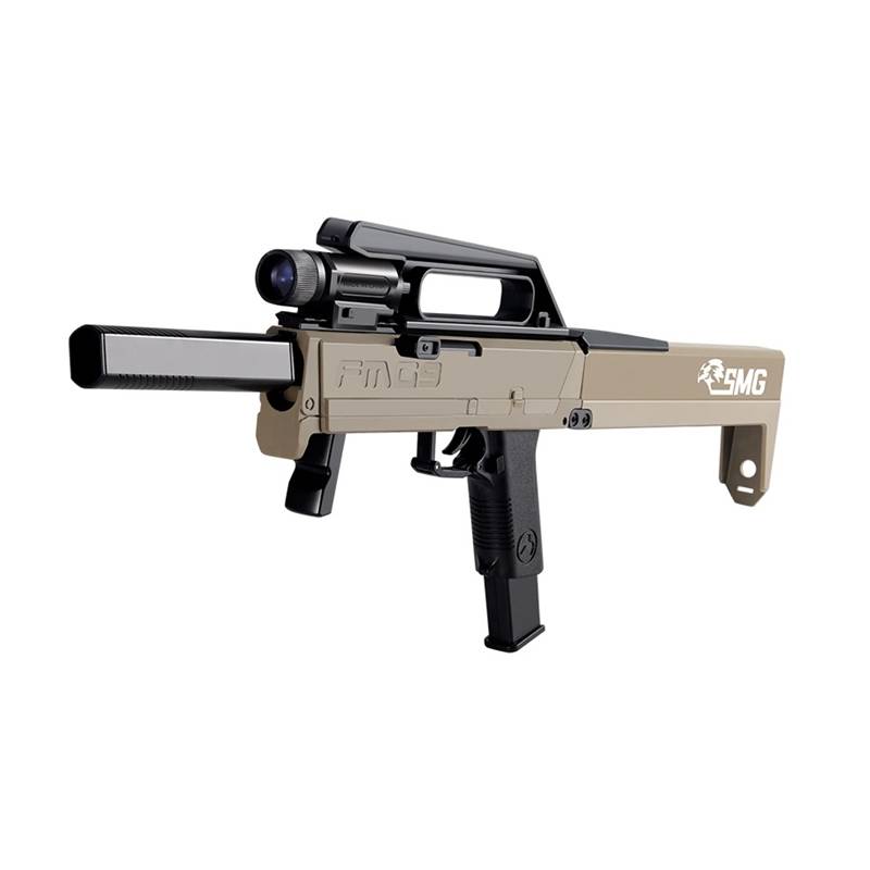 Taizhen Folding Shell FMG9 submachine gun Children's True Soft Porching Gun, Toys Pistol Cross -border Model Rifle