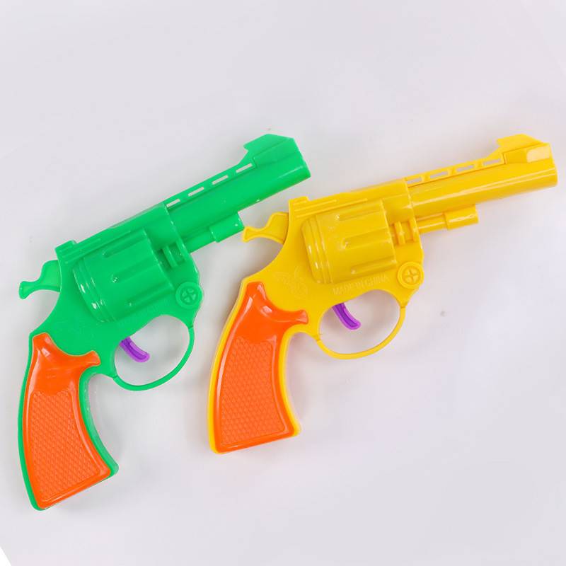 9 cm suction cup soft bullet children's toy gun gun trumpet shooting contest soft egg gun left wheel small pistol military model