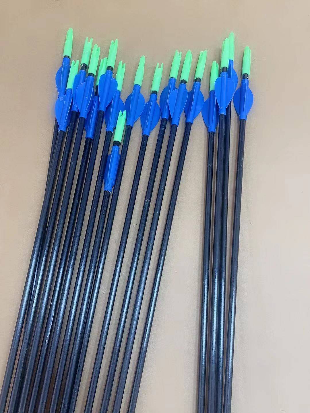 Bow, arrow shooting arrow shooting exercise competition anti -curved bow composite bow glass fiber arrow mixed carbon arrow competition is only outdoor