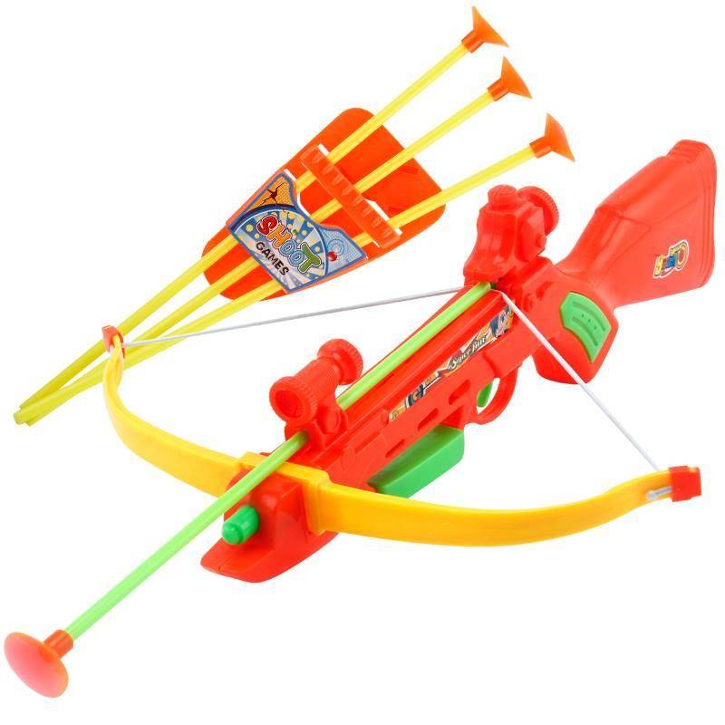 Cross crossbow arrow weapon large -scale strong bow, children's shooting bow, arrow toy set outdoor indoor sports bow