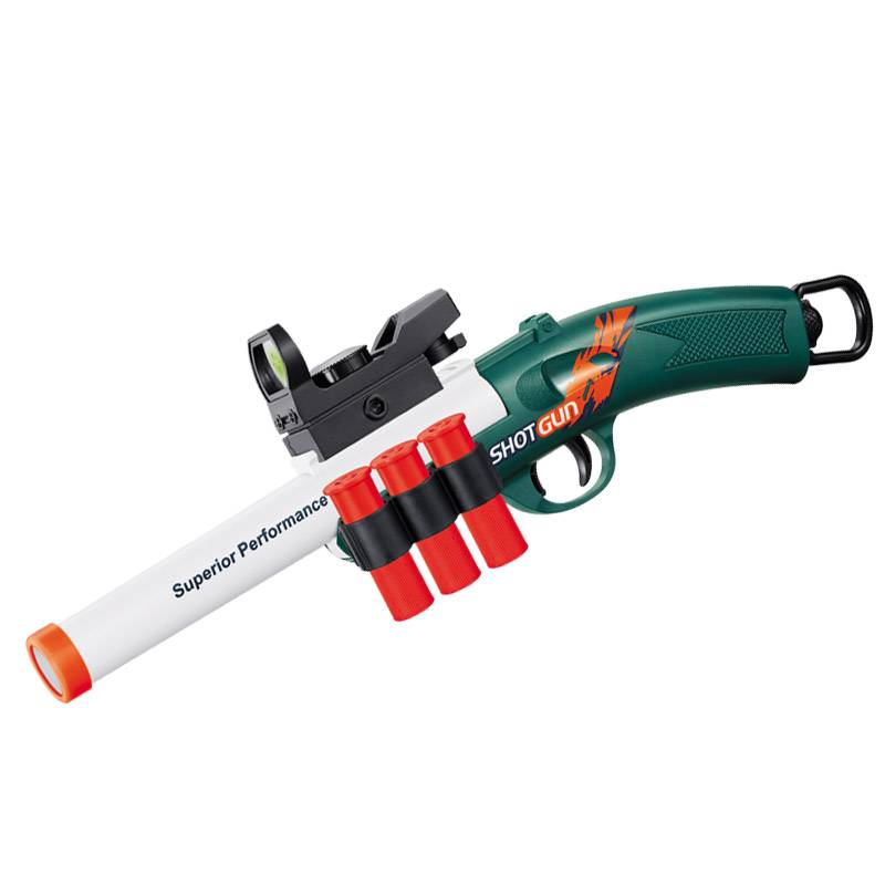 S686 Shell Single Tube Soft Shopping Gun San Bouncing Children's Toy Simulation Sniper Sniper Graving Birthday Gift