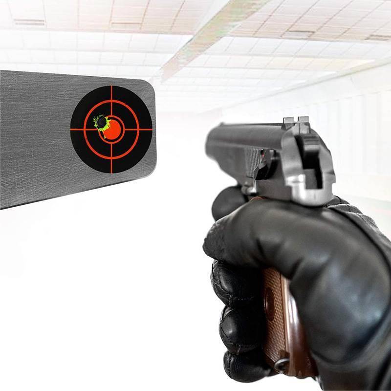 Amazon Cross -border Tag Paper fluorescent splash shooting practice target paper arrow target sticker shooting shooting archery