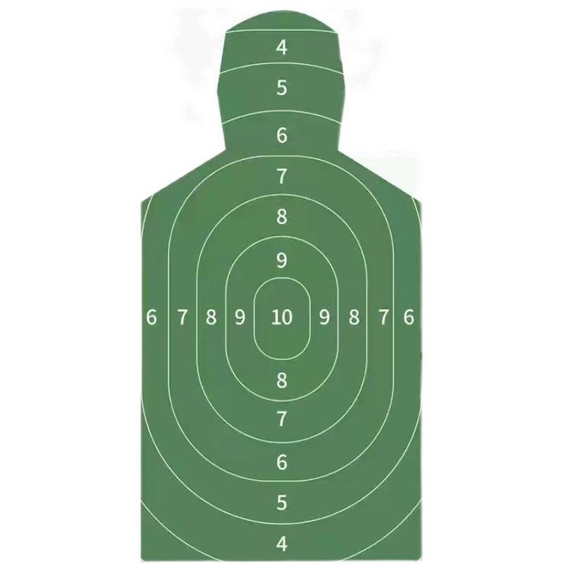 Darts paper, chest ring paper, half body paper, sniper rifle paper, training in shooting target paper