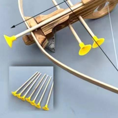 Large -sized safe solid wood crossbow men's outdoor gift parent -child outdoor shooting sports competitive resin soft tapewood