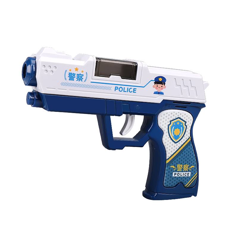 Children's toy gun projection electric police sound gun 1 1 3 -year -old baby to fall with boy music small pistol children