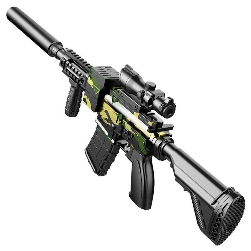 Children's m416 soft shotgun sniper rifle, toys, simulation gun, boy pistol equipment shooting soft egg Glock