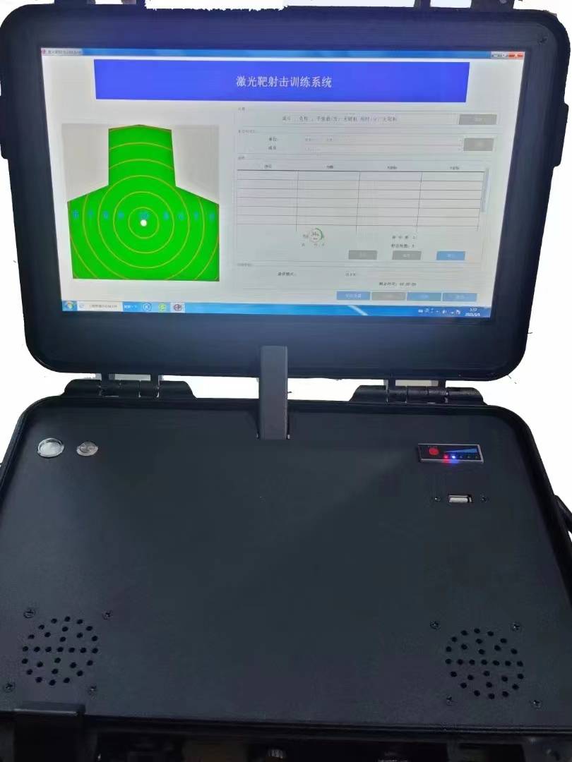 Causal laser target Electronic voice precision reporting ring target wireless simulation shooting training system equipment