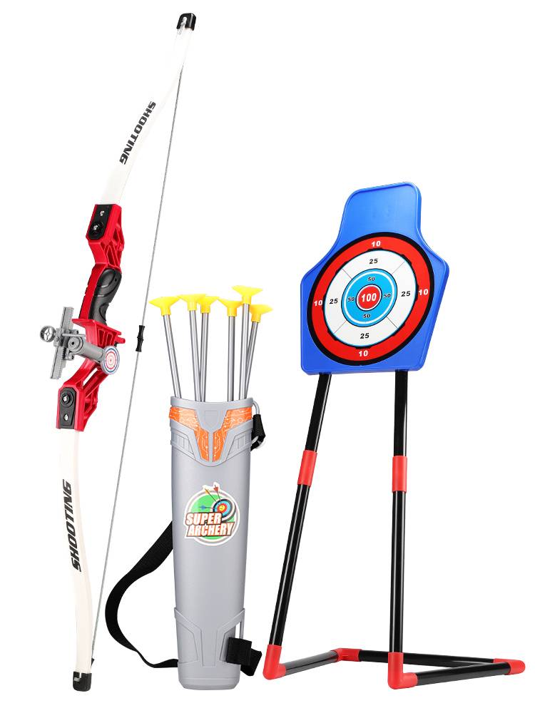 Children's Bow, Arrow toy Set Getting Start Shooting Crossbow Crossbow Targeting Outdoor Sports Boys Full Set Professional Suffering Children