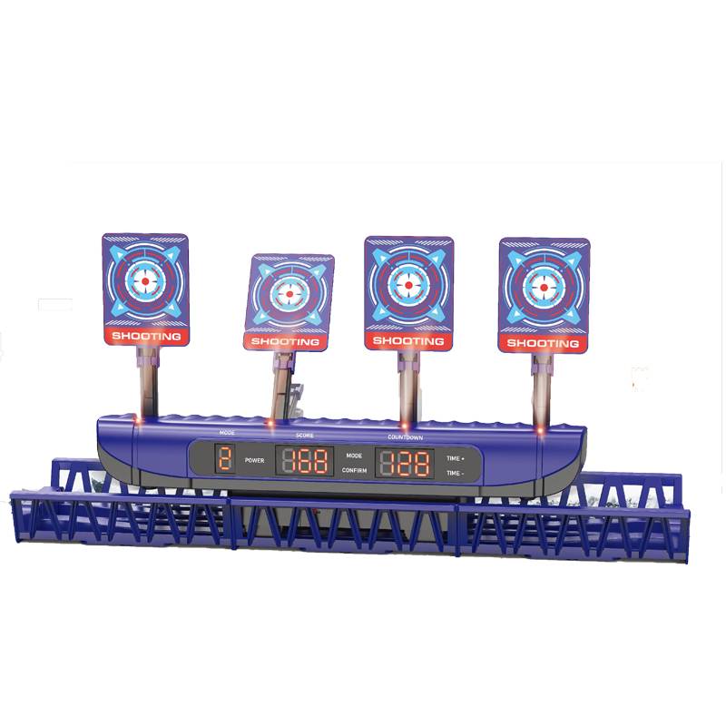 Electronic scoring target soft bullet training mobile automatic return electric exercise shooting target shooting competition toys