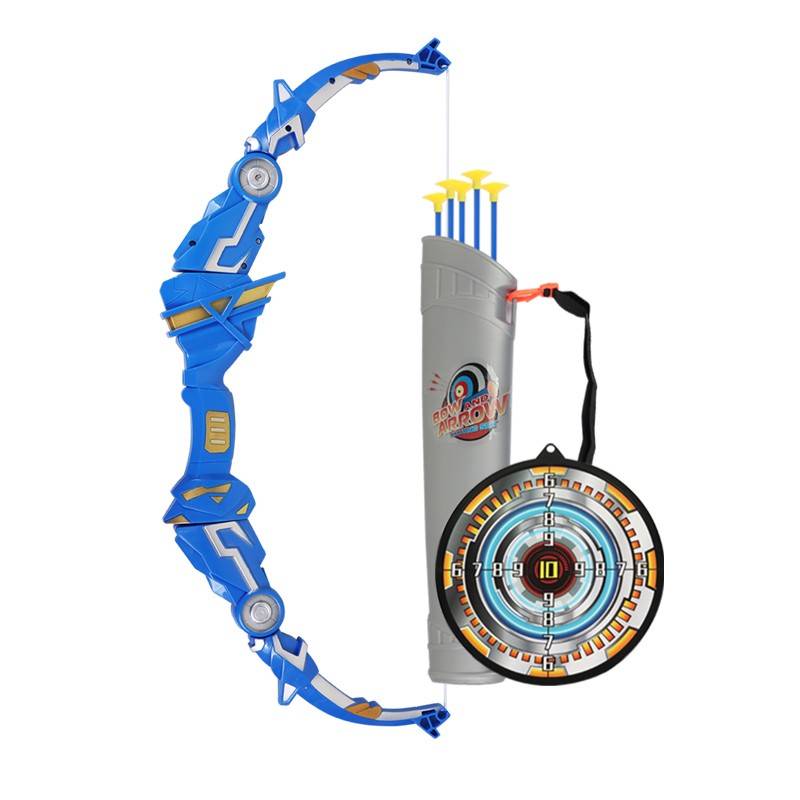 June 1 Children's Day Shooting toy Set Arrow Tap Boat Boys Shooting Movement Traditional Sunding Bow Bow Crossbow Crossbow
