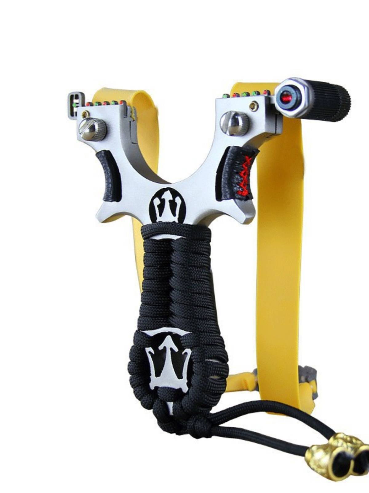 Steel bead pyrotechnic slingshot metal infrared, high accuracy and thick ash