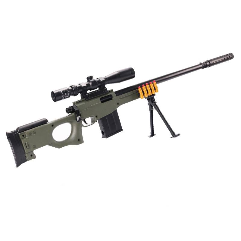 Children's Boy 2024 Net Red Explosive Toys Shooting Gun Special Forces Special Forces over 10 years old high -end black technology