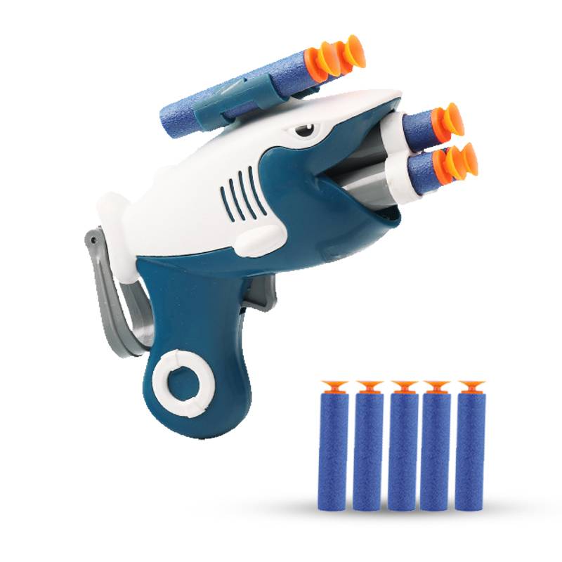 Children's soft shotgun shooting toy suction cup foam bullet bomb child family family CS toy gun boy gift