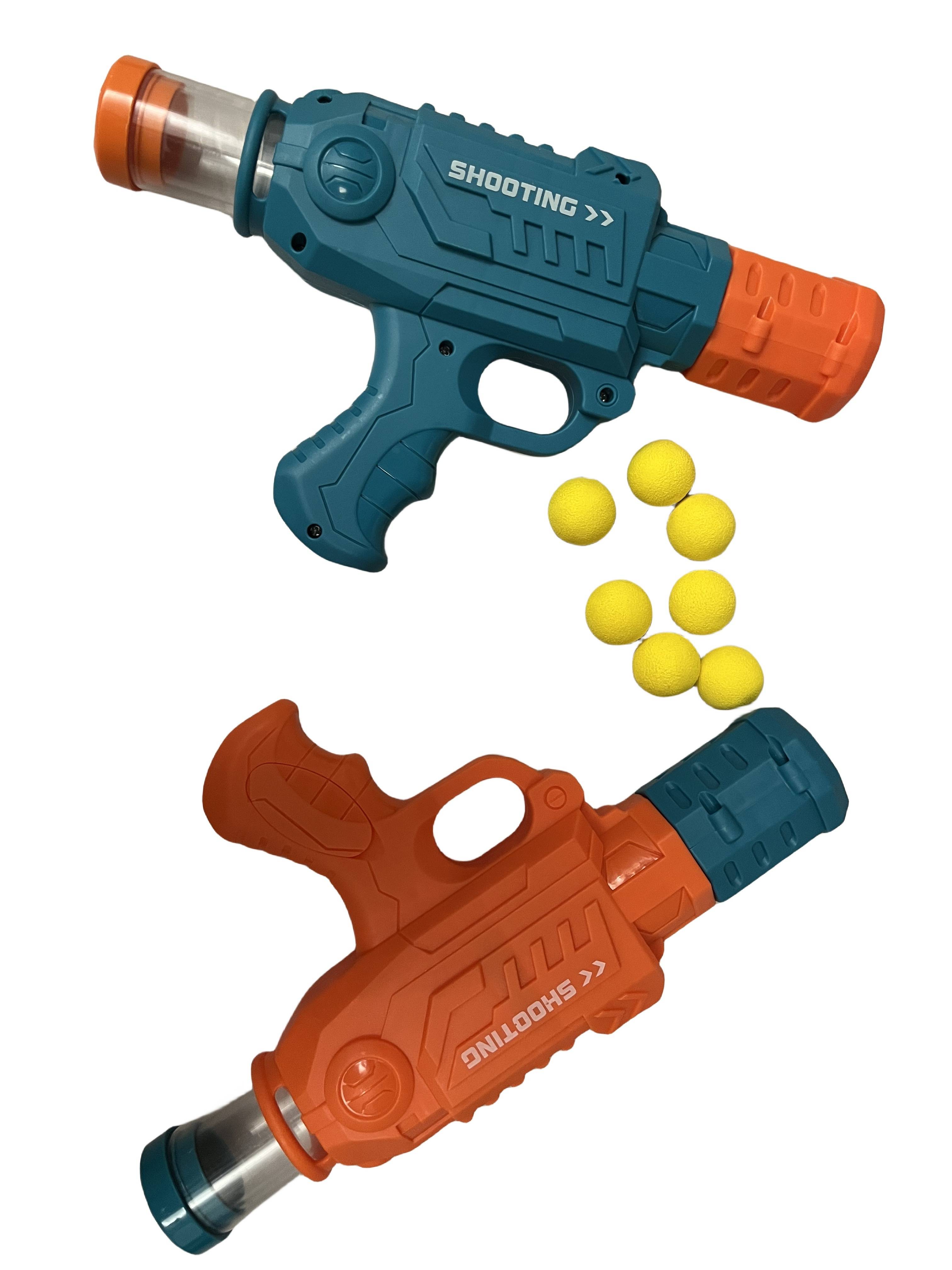 Children's air power gun puzzle shooting toy target boys soft play gun toy gun parent -child interaction