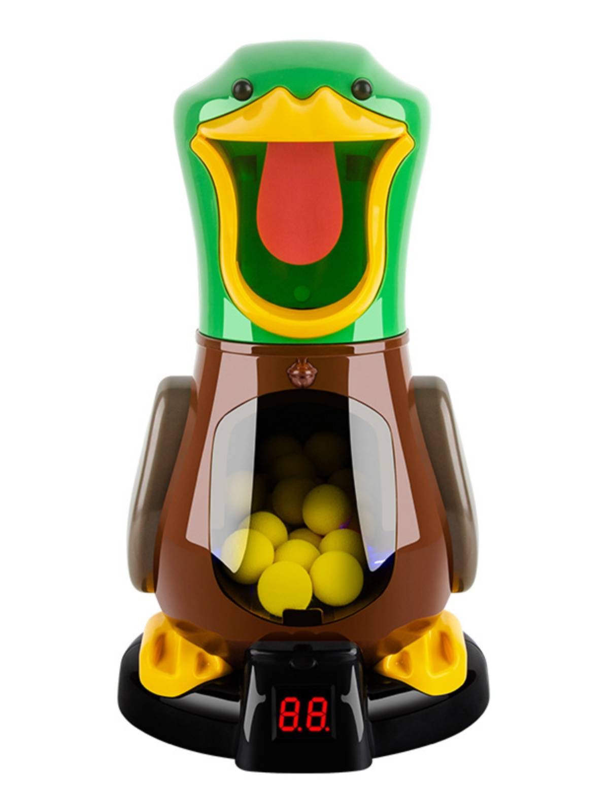 Douyin, the same model, I hit me duck toy gun, children's toy shooting, fighting air -powered soft shotgun parent -child interaction