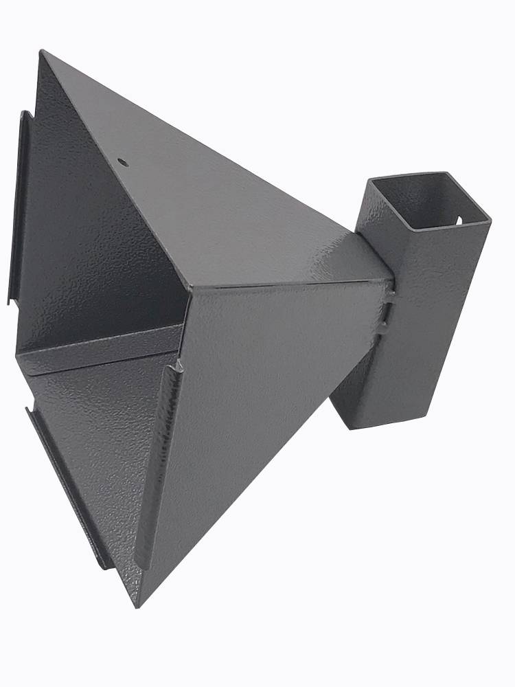 Toy gun shooting exercise 17*17 cm large black gray shooting metal slingshot target box with target paper
