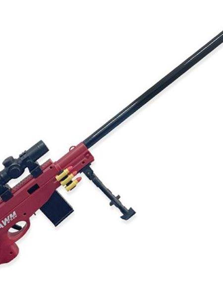 Children's toy gun simulation AWM soft bullet gun manual hand manual pull -ups for bomb boy shooting arena