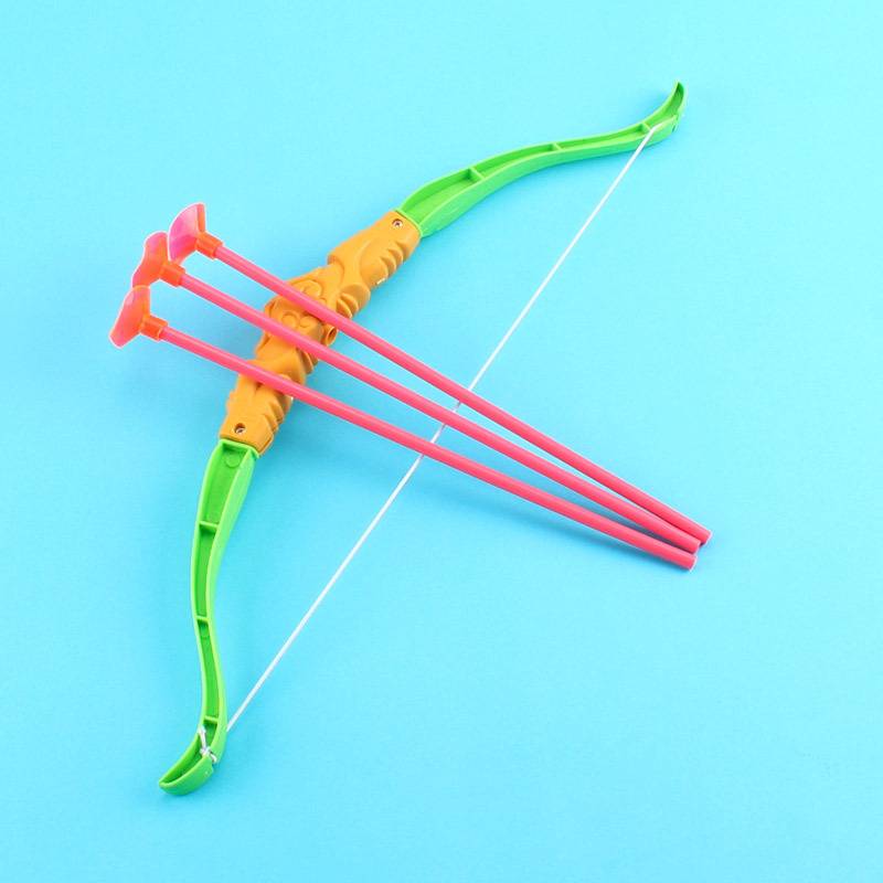 A soft-ball suction bow and arrow plastic, a safe-favourable-fired weapon for children's outdoors and children's sports activities