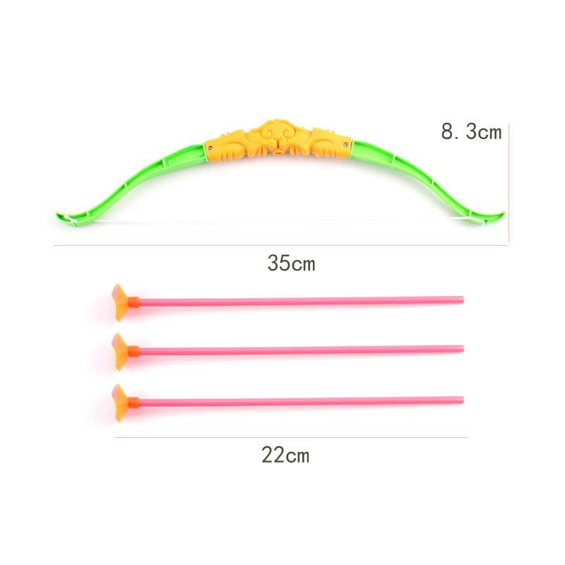 A soft-ball suction bow and arrow plastic, a safe-favourable-fired weapon for children's outdoors and children's sports activities