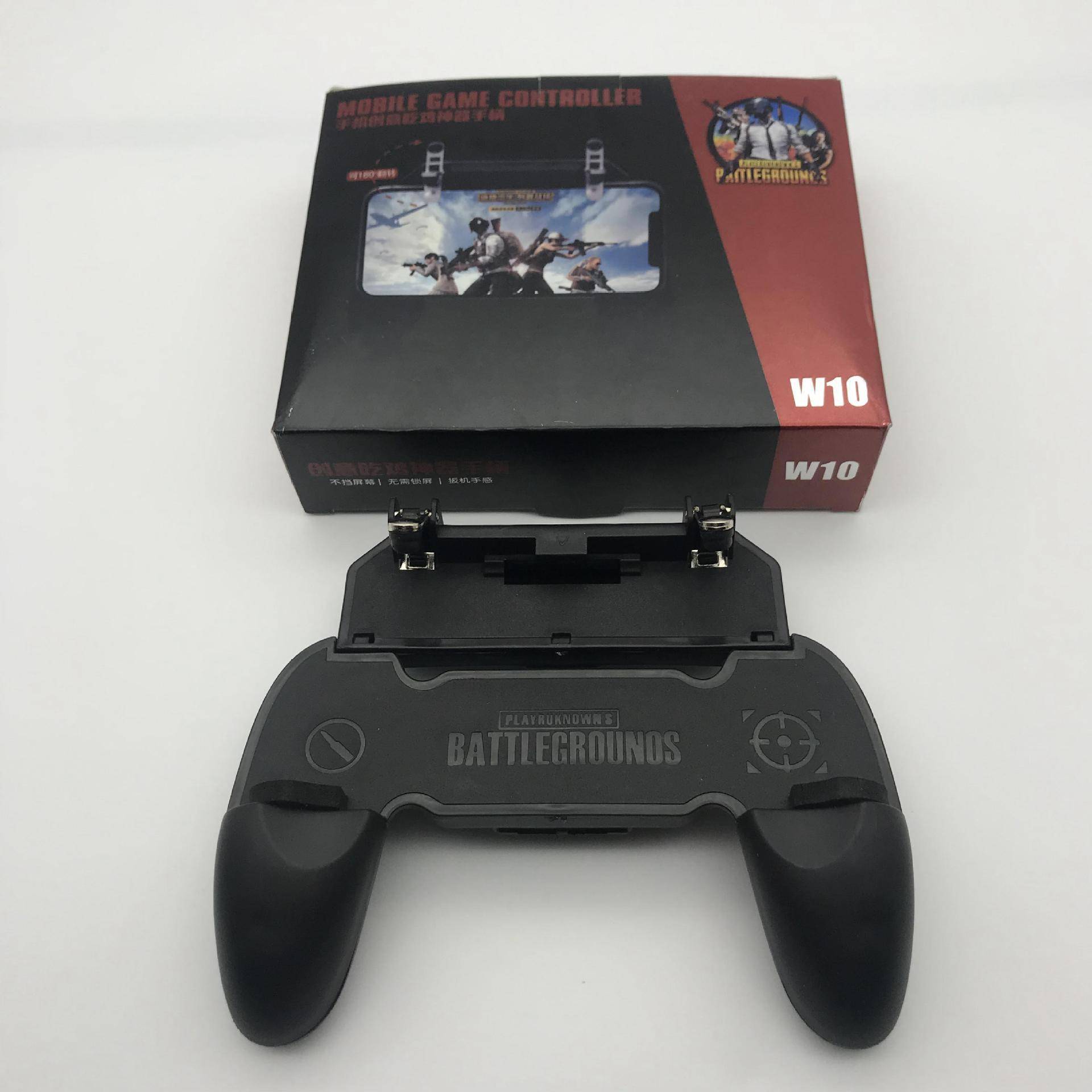 Explosion W10 mobile gamepad, peace pleasure, chicken artifact auxiliary shooting fast button grip