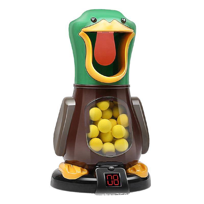 Come and hit my duck children shooting air power soft shotgun puzzle boys' parent -child interaction can launch strikes