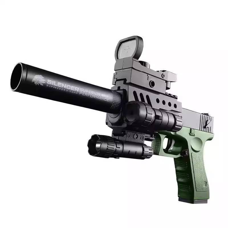New Glorke G18 soft shotgun children's toy gun m1911 Boy pistol desert eagle simulation for bombs