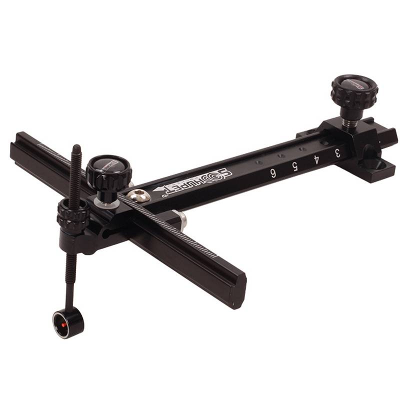 Archery shooting anti -curvy bow sight competition competition T -type aiming outdoor competition sports single needle sight metal sight