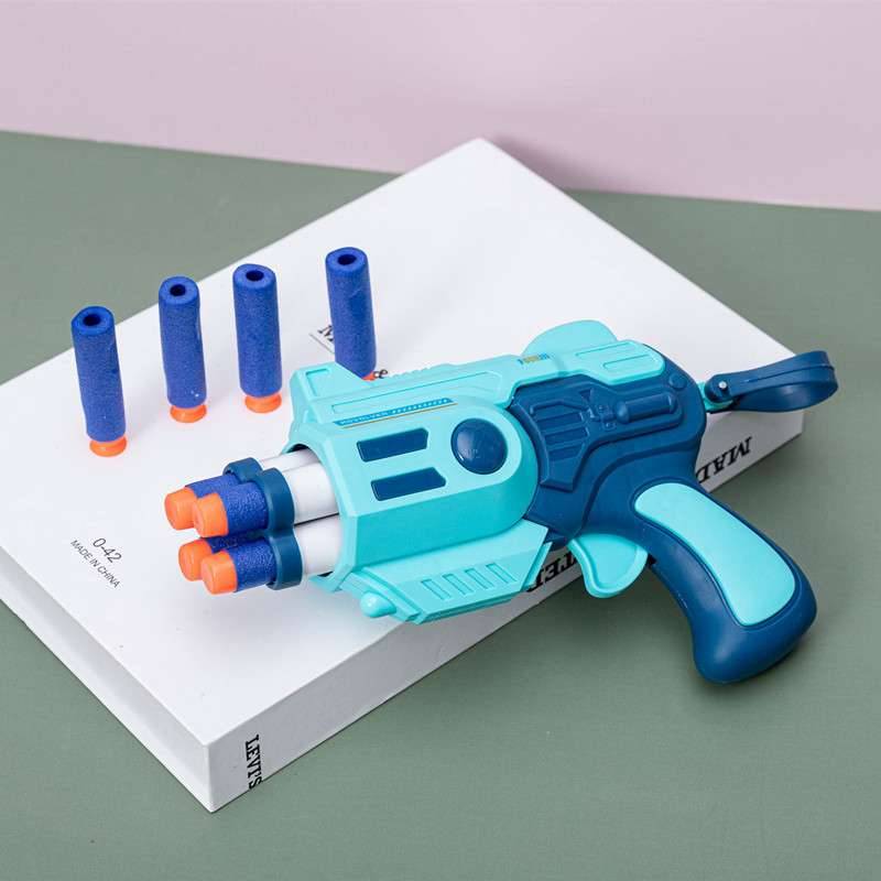 New boys soft shotgun, toy, sucking, soft shotgun, toy with target boy shooting gift box training class gift