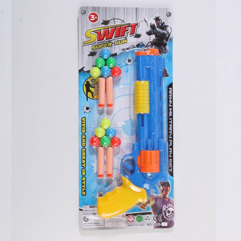 Cross-border children ' s stand-off shooting of a toy-fired boy toy suction revolver rifle