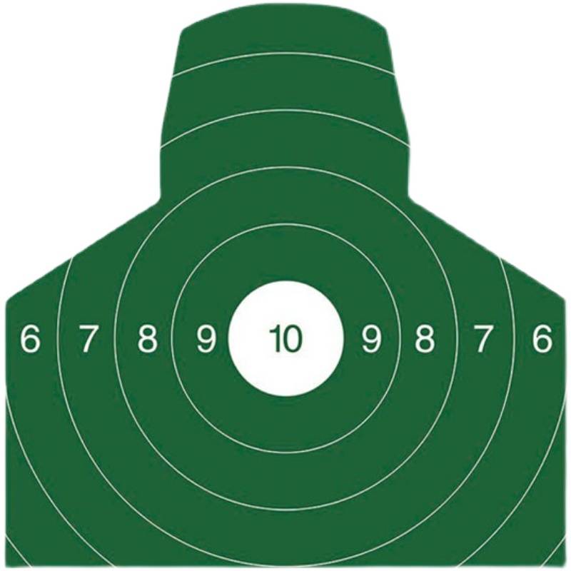 Manufacturer directly provides chest ring target paper half -body target paper shooting target paper sniper rifle target paper target dart target training target