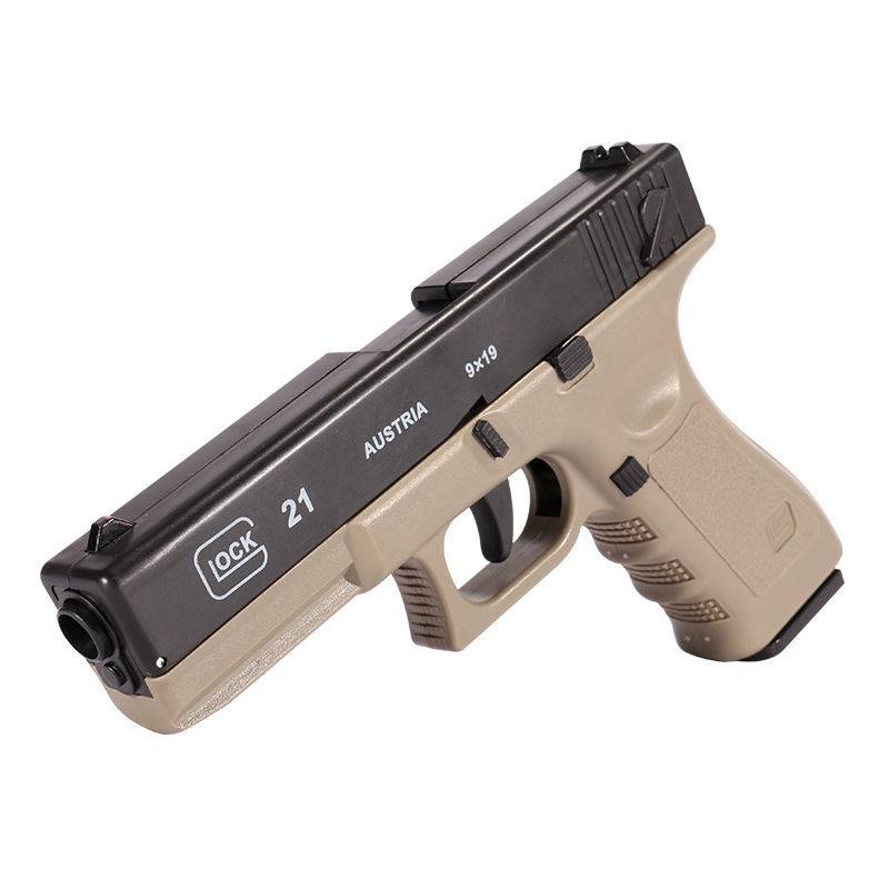 1911 Mechanical Langueling Shell Soft Horch Gun Glock Pistol Simulation Boy Toys Toys Desert Eagle Corter Anti -Blind