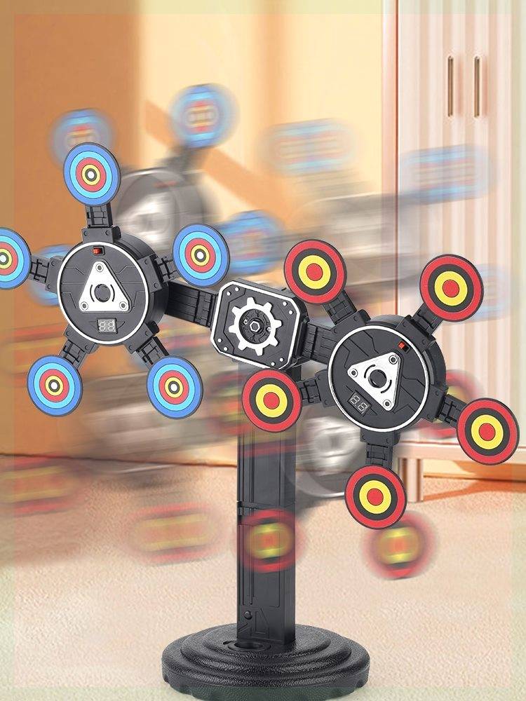 Electronic scoring network frame target Electric moving competition shooting target Multi -speed adjustment of children's outdoor games