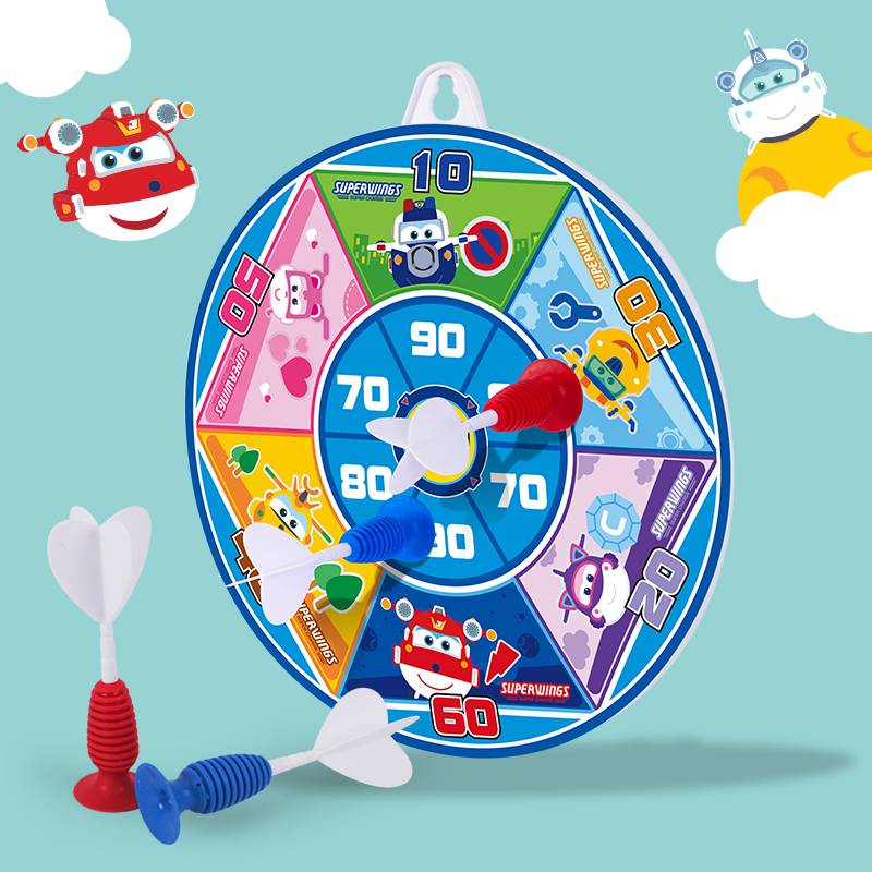 Aojie Super Flying Heroes Suffering Darts Children Fun toy Shooting Game Parent -Child Interactive Interior Movement