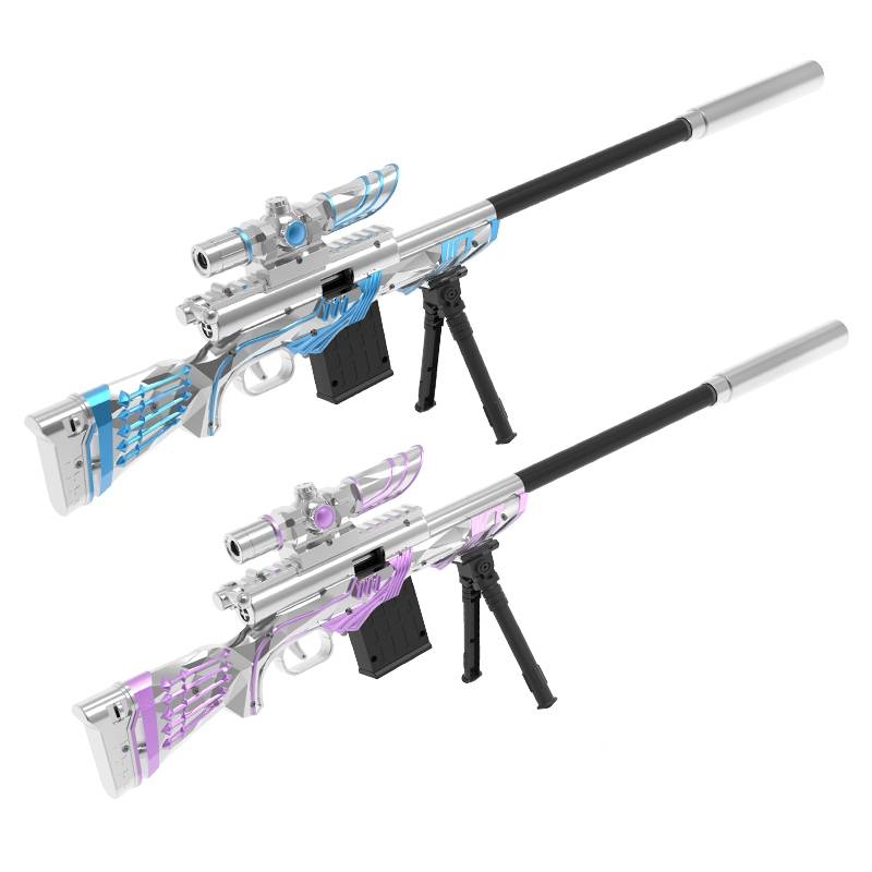 Children's Boy 2024 Net Red Explosive Toys Shooting Gun Special Forces Special Forces over 10 years old high -end black technology