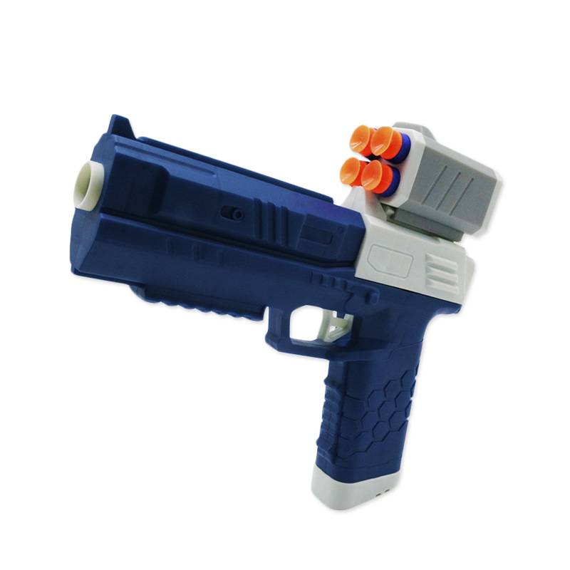 Little pistol simulation Groke children's shooting toy gecko soft shotgun