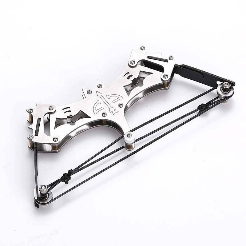 Stainless steel mini micro -composite pulley anti -curved bow arrow weapon small bow shooting dart/shooting/archery