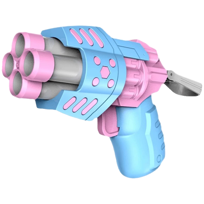 Children's soft shotgun, child toy, female boy 6-year-old boy pistol bullet soft rubber shooting safety gun 7-8 years old