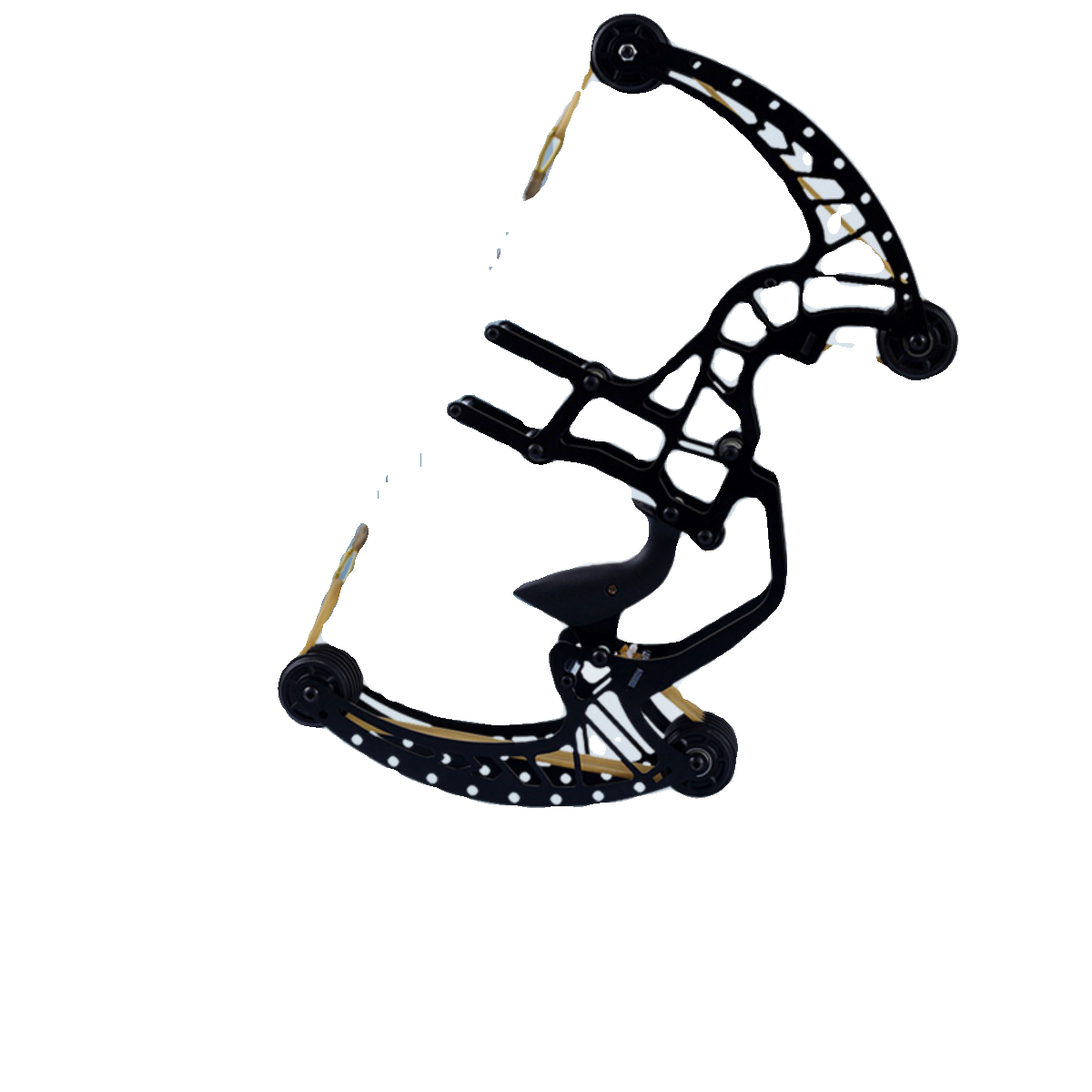 Laser 50 marbles shooting composite bow small high -precision outdoor sports continuous hair aiming aimed at the new model