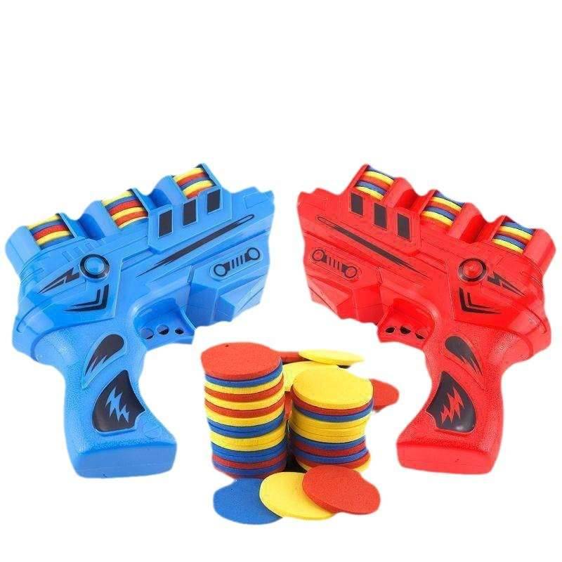 Children's soft bullet shooting toy gun soft bullet soft glue boy 3 6 7 8 8 8 -year -old double battle and soft shotgun